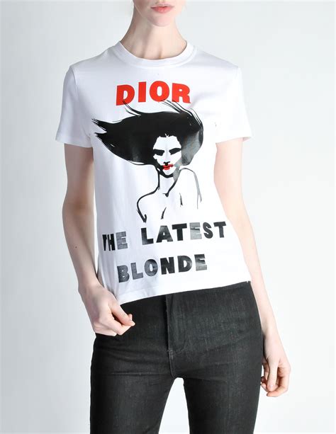 dior t-shirt the latest blond|dior tee shirt men.